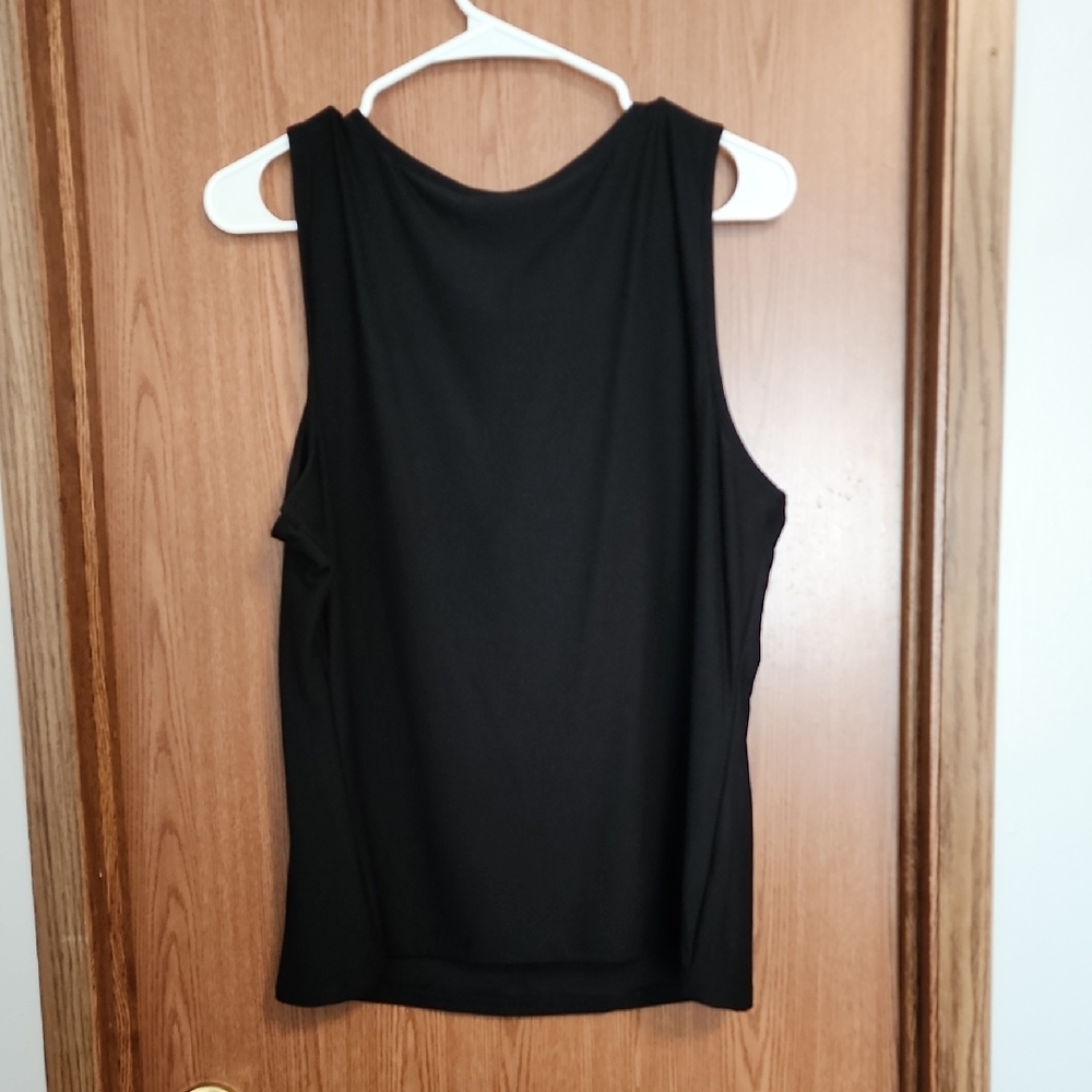 Classic Black Women's Tank Top - Picture 2 of 3